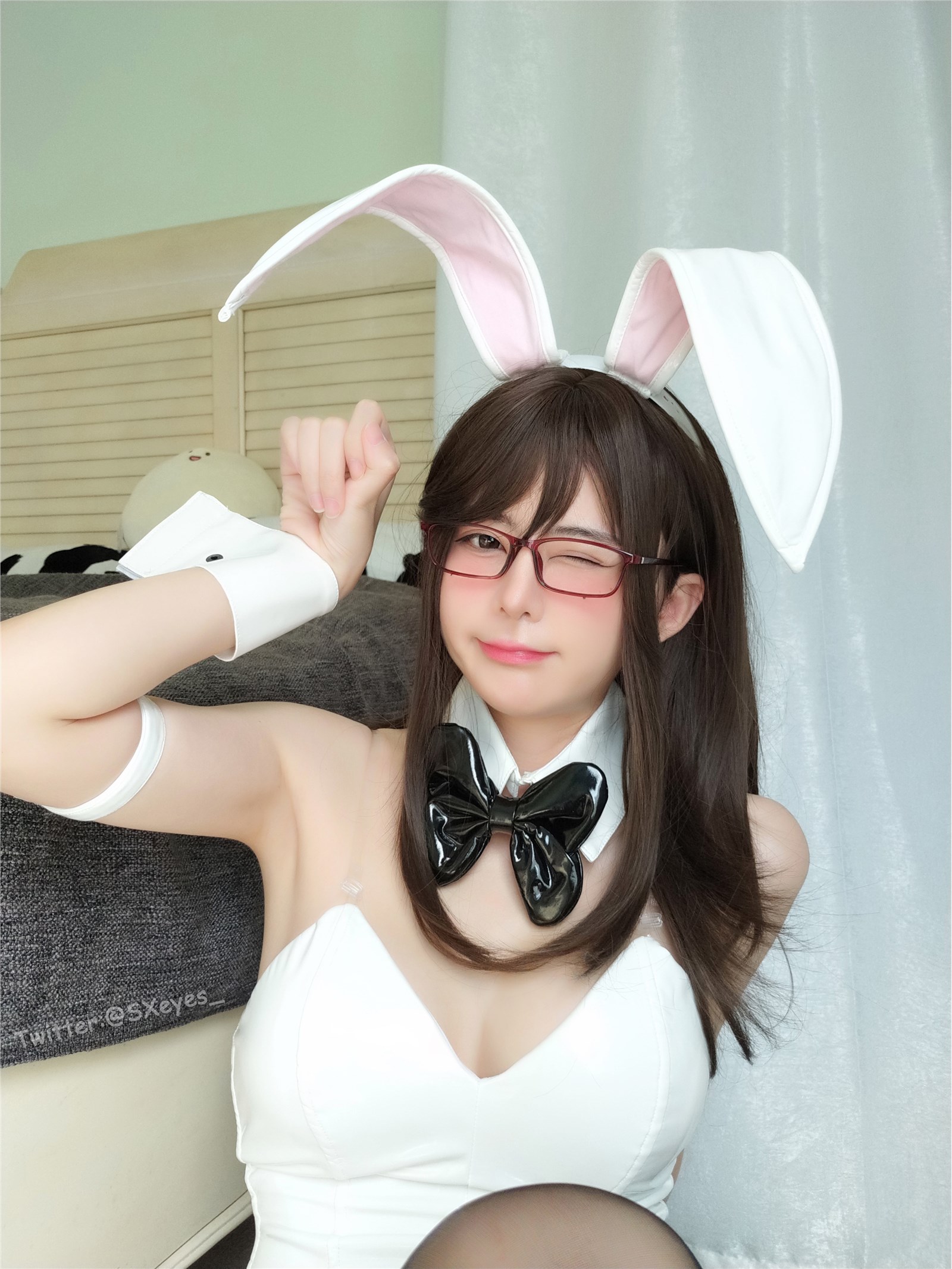 W - Black Silk Bunny(19)